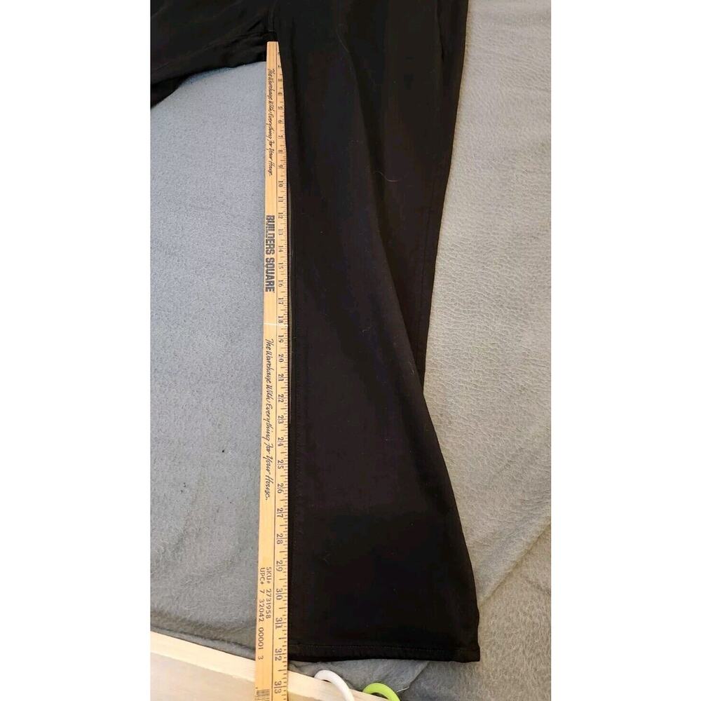 7 For All Mankind Luxe Jeans Mens 40x32 Black Wash‎ Slimmy Straight Fit Stretch - Picture 3 of 10